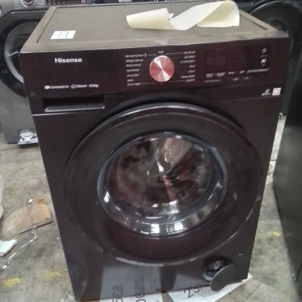 HISENSE 3S SERIES WF3S1043BB3 WIFI-ENABLED 10 KG 1400 SPIN WASHING MACHINE - BLACK