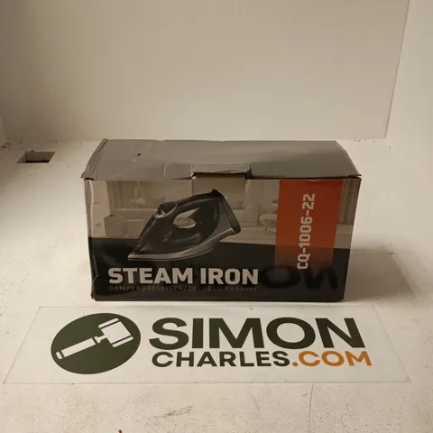 BOXED STEAM IRON CQ-1006-22