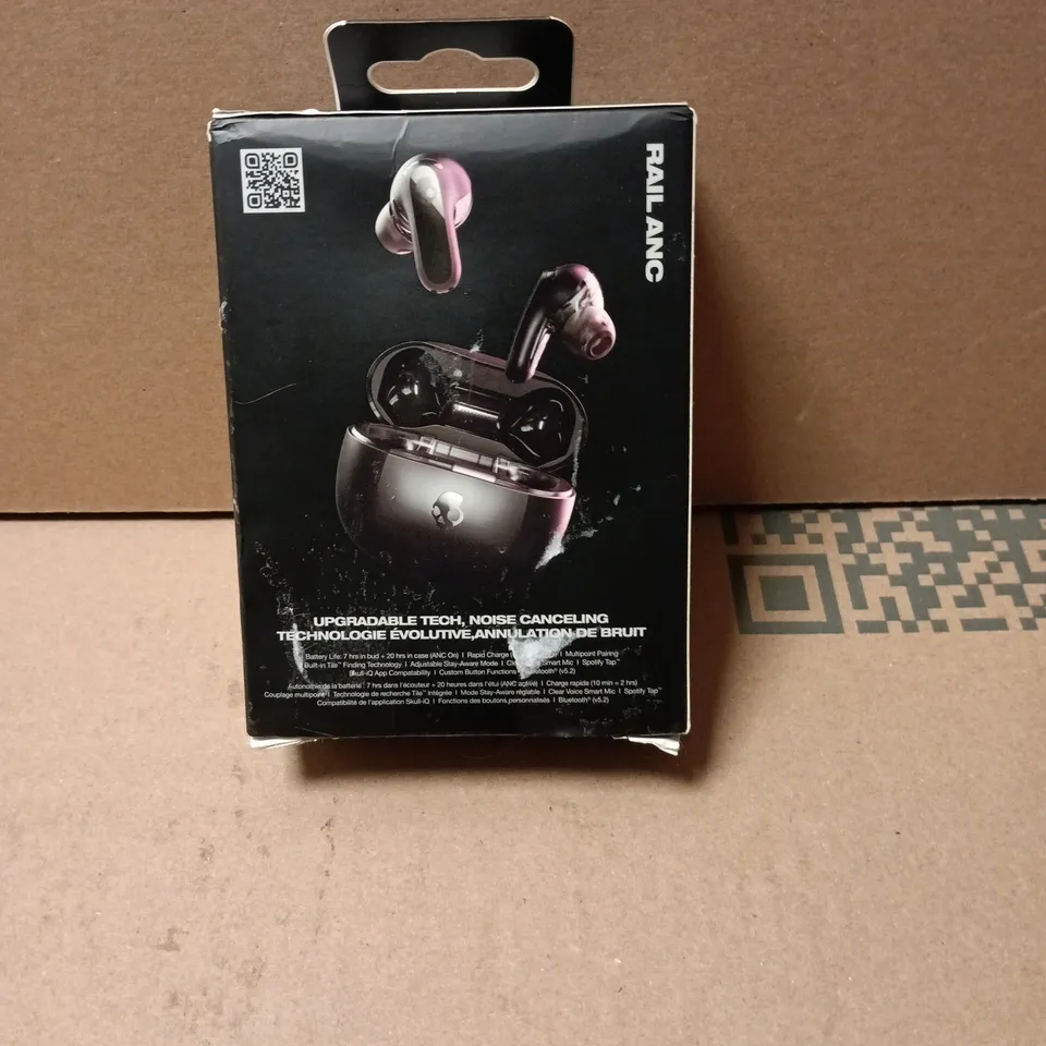SKULLCANDY RAIL ANC TRUE WIRELESS EARBUDS – BLACK