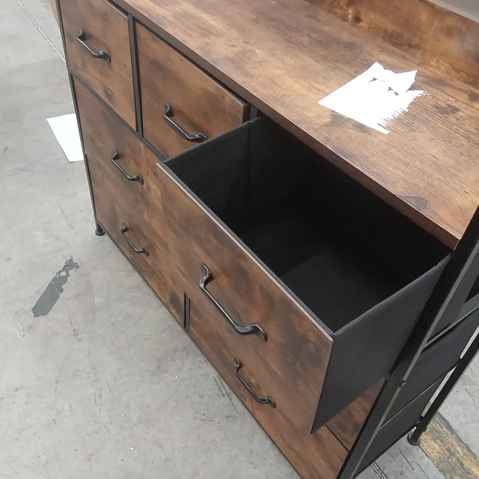 RUSTIC 4 + 3 DRAWER CABINET 