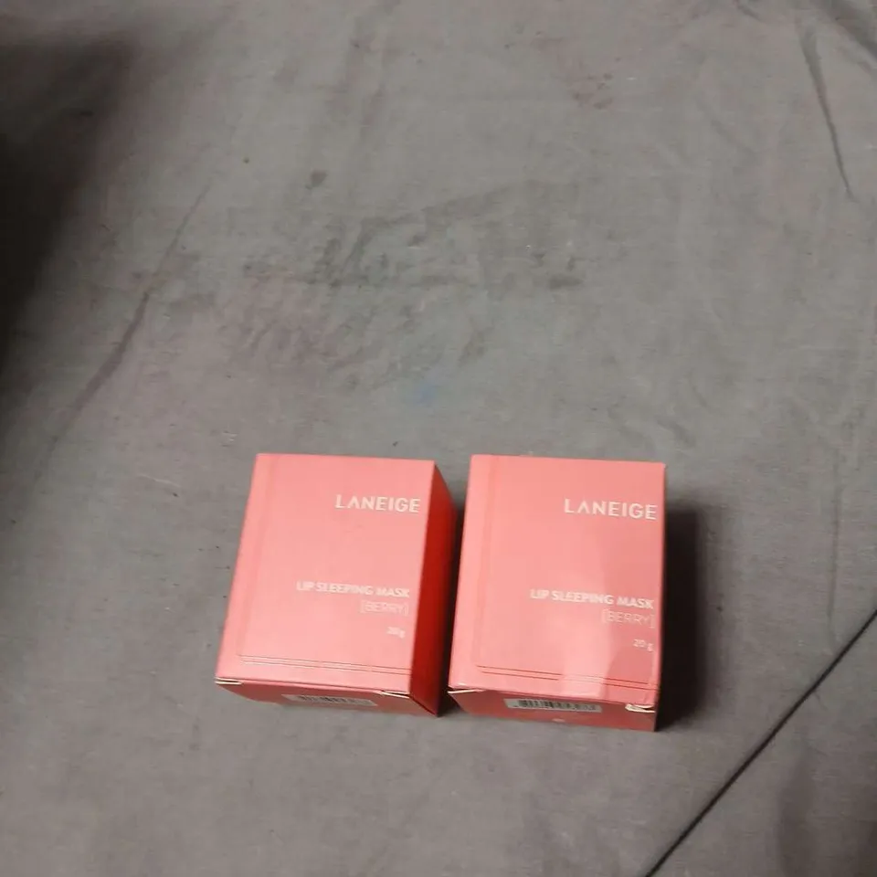 LANEIGE LIP SLEEPING MASK BERRY – 20G, BOX OF 2