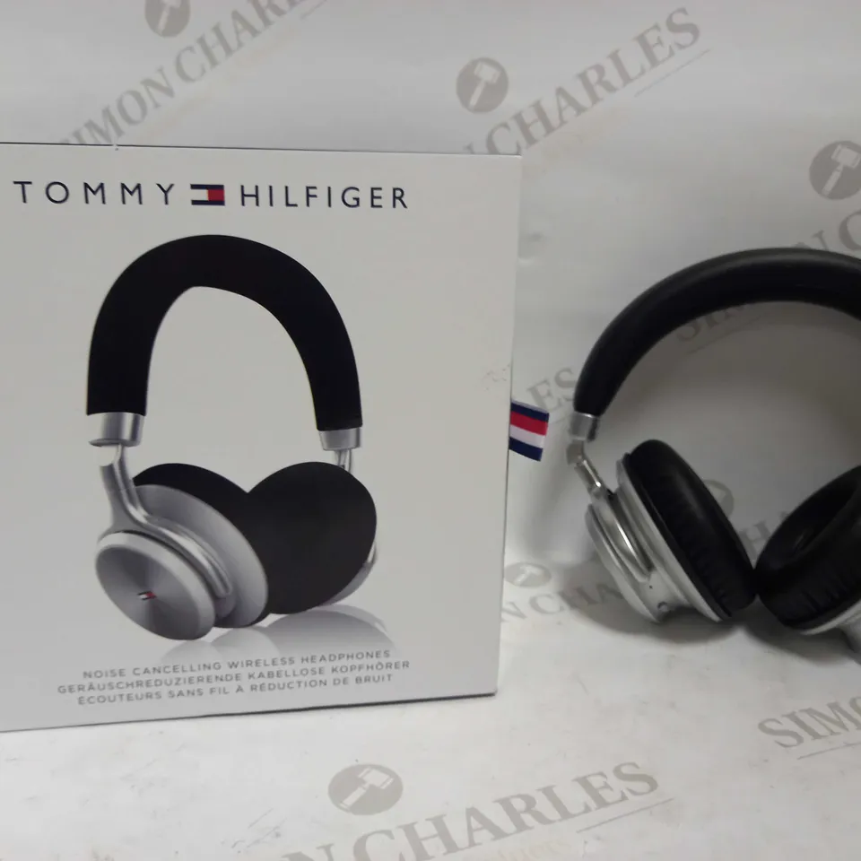 TOMMY HILFIGER ON EAR NOISE CANCELLING WIRELESS HEADPHONES RRP £90