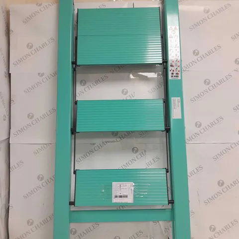 SLIMLINE STEP LADDER TEAL