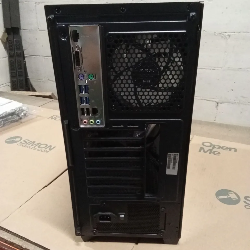 VORTEX COMPUTER CASE WITH FANS AND A520M-A PRO MOTHERBOARD