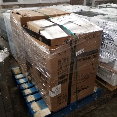 PALLET OF APPROXIMATELY 2 UNPROCESSED RAW RETURN WHITE GOODS TO INCLUDE