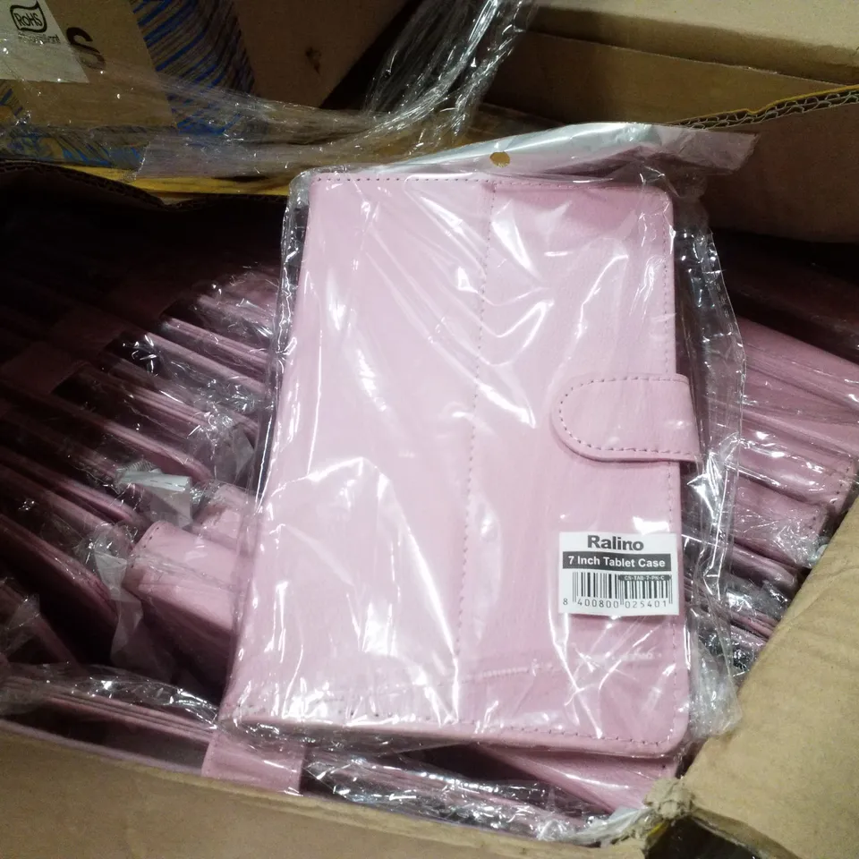 PALLET CONTAINING ASSORTED TABLET CASES