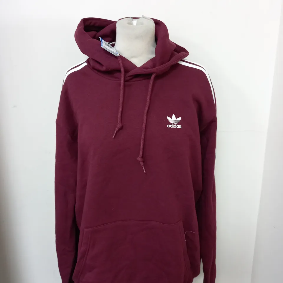 ADIDAS 3-STRIPES HOODIE SIZE M 