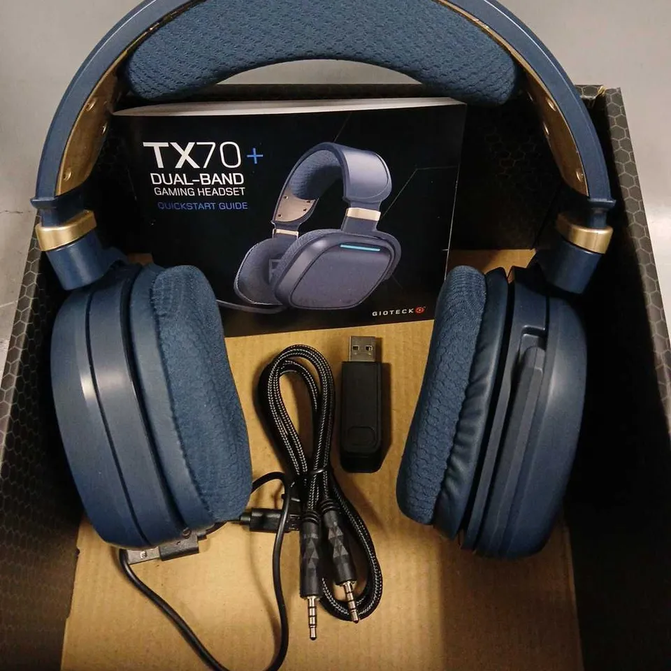 GIOTECK TX70+ DUAL BAND GAMING HEADSET