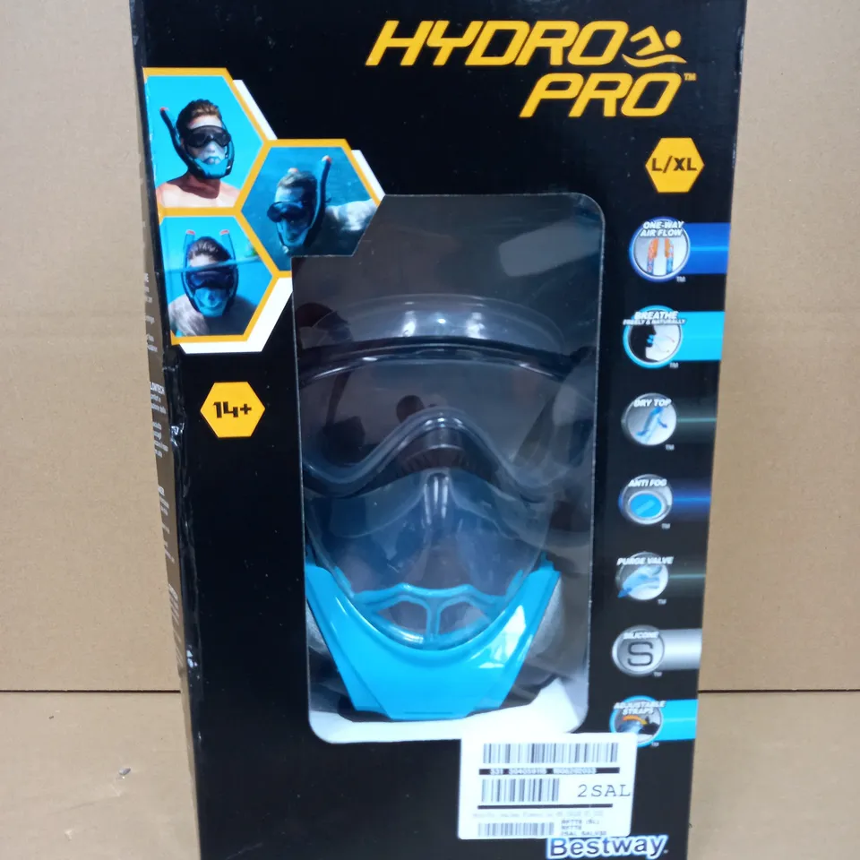 HYDRO-PRO SEA CLEAR FLOWTECH SNORKELLING MASK RRP £99.98