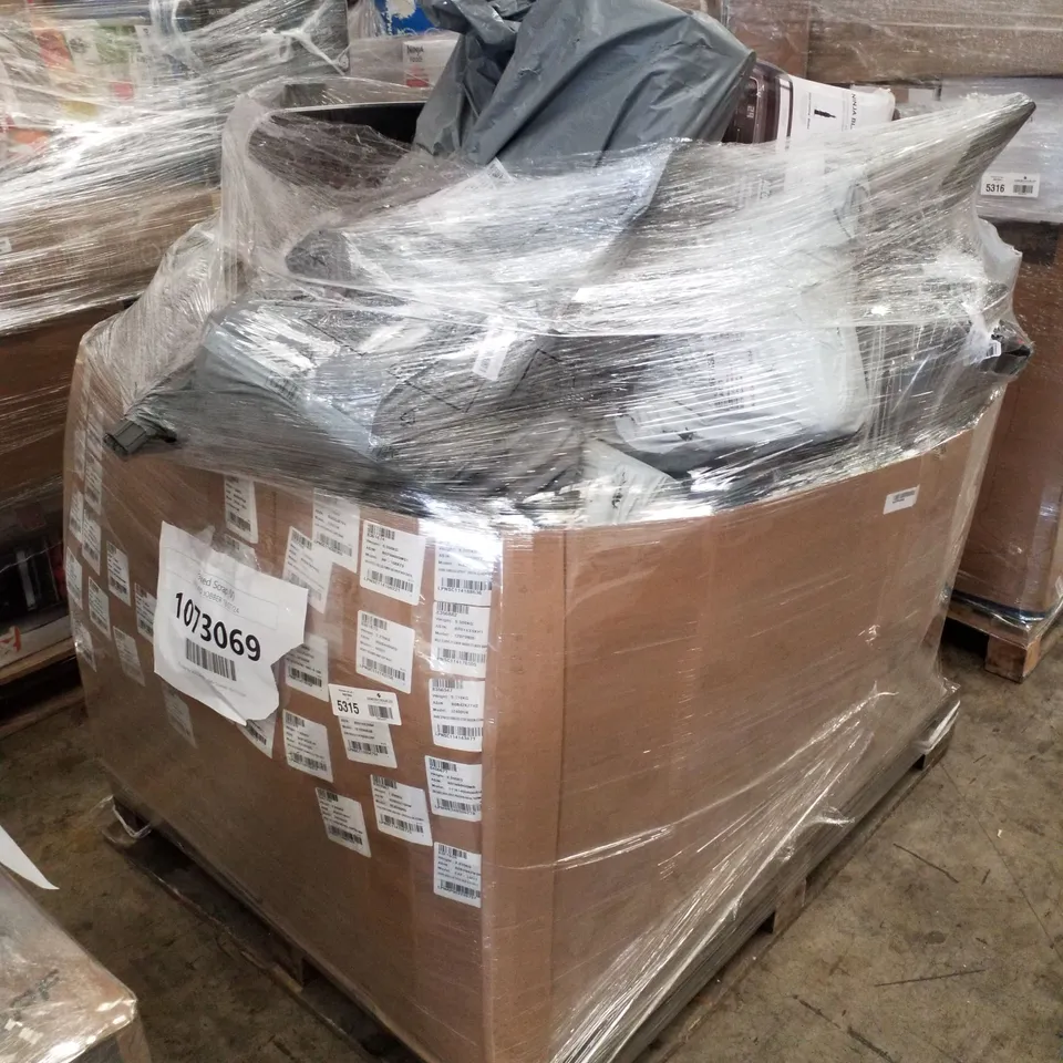 PALLET OF APPROXIMATELY 38 UNPROCESSED RAW RETURN HOUSEHOLD AND ELECTRICAL GOODS TO INCLUDE;