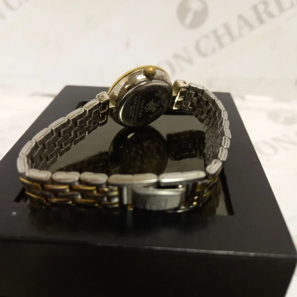 BEVERLY HILLS POLO CLUB WRISTWATCH WITH INTERCHANGEABLE BEZELS
