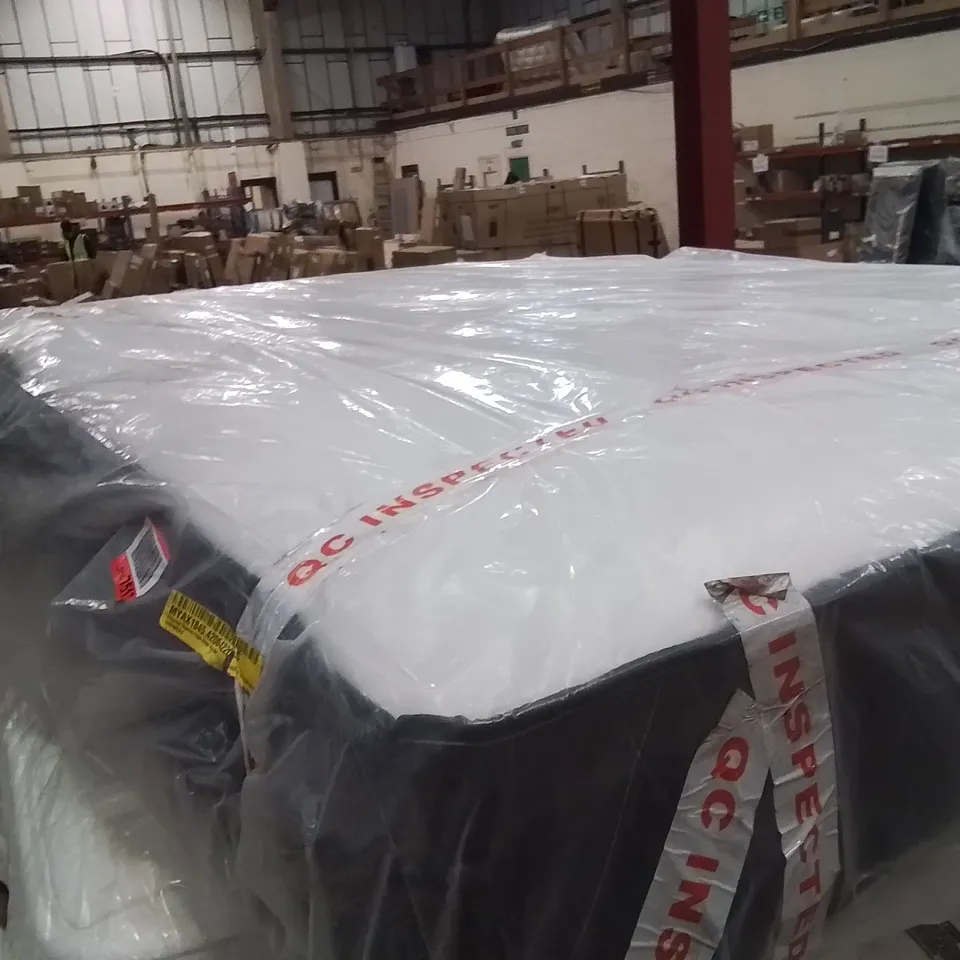 QUALITY BAGGED PELGRAVE MEMORY FOAM/OPEN COIL HYBRID SUPER KINGSIZE MATTRESS 