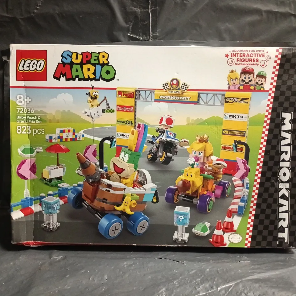 LEGO SUPER MARIO - MARIO KART 72036 BABY PEACH & GRAND PRIX SET