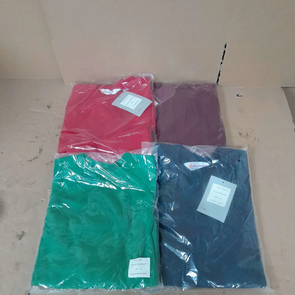 LARGE QUANTITY OF ASSORTED SCHOOL JUMPERS IN VARIOUS COLOURS AND SIZES