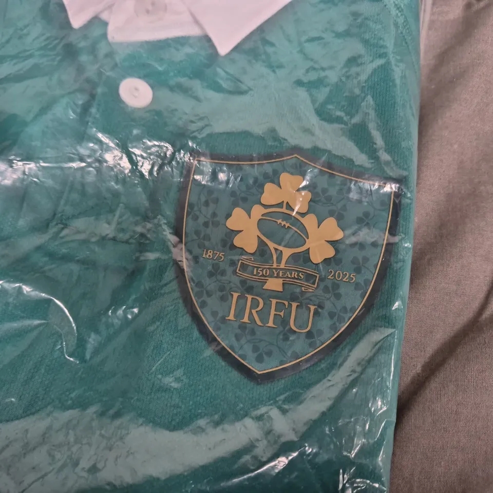 BAGGED CANTERBURY IRFU 150TH ANNIVERSARY PRO JERSEY – GREEN, MEN'S MEDIUM