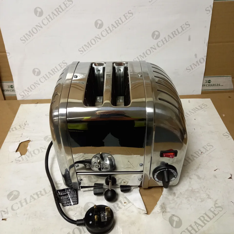 DUALIT CLASSIC 2-SLOT TOASTER