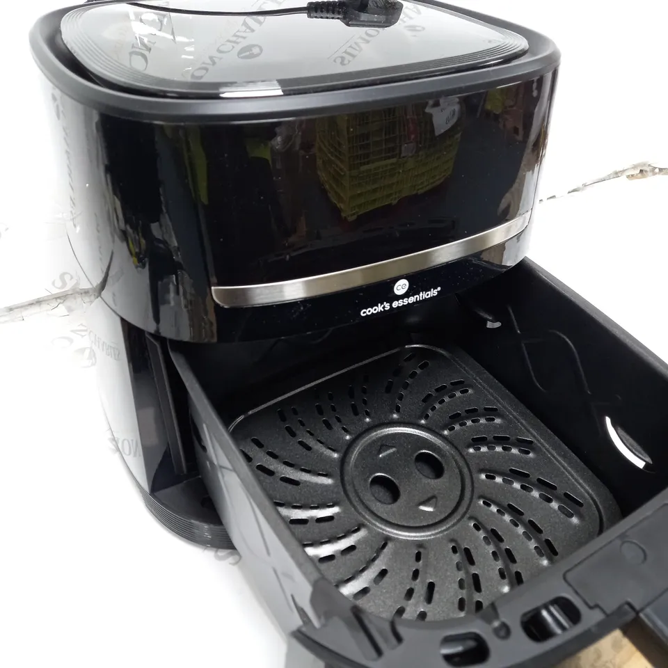 COOK'S ESSENTIALS 4L AIR FRYER BLACK