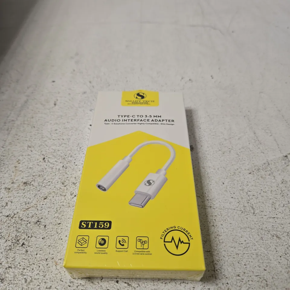 SMART TECH TYPE-C TO 3.5MM AUDIO INTERFACE ADAPTER