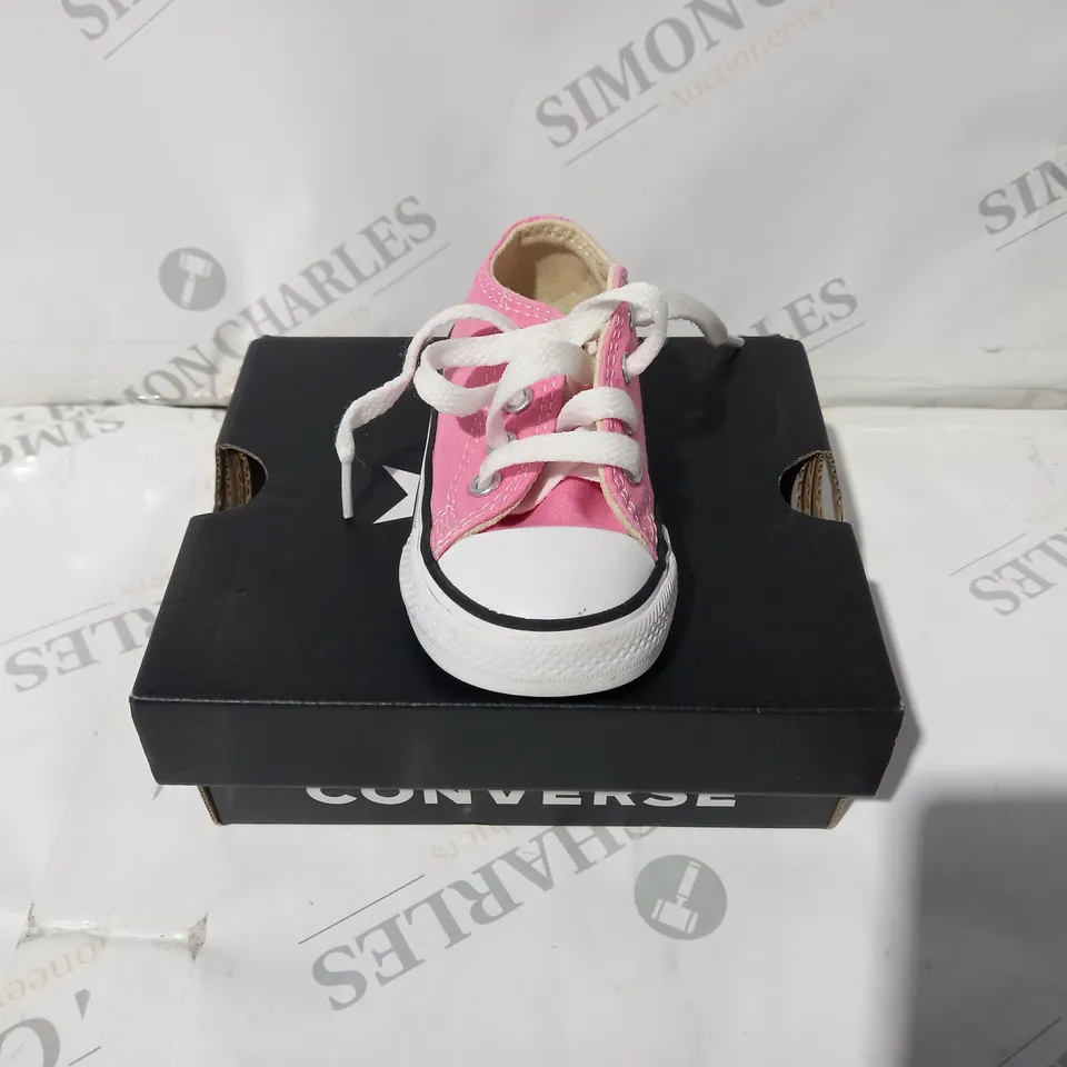 CONVERSE ALL STAR BABY  PINK SIZE 5