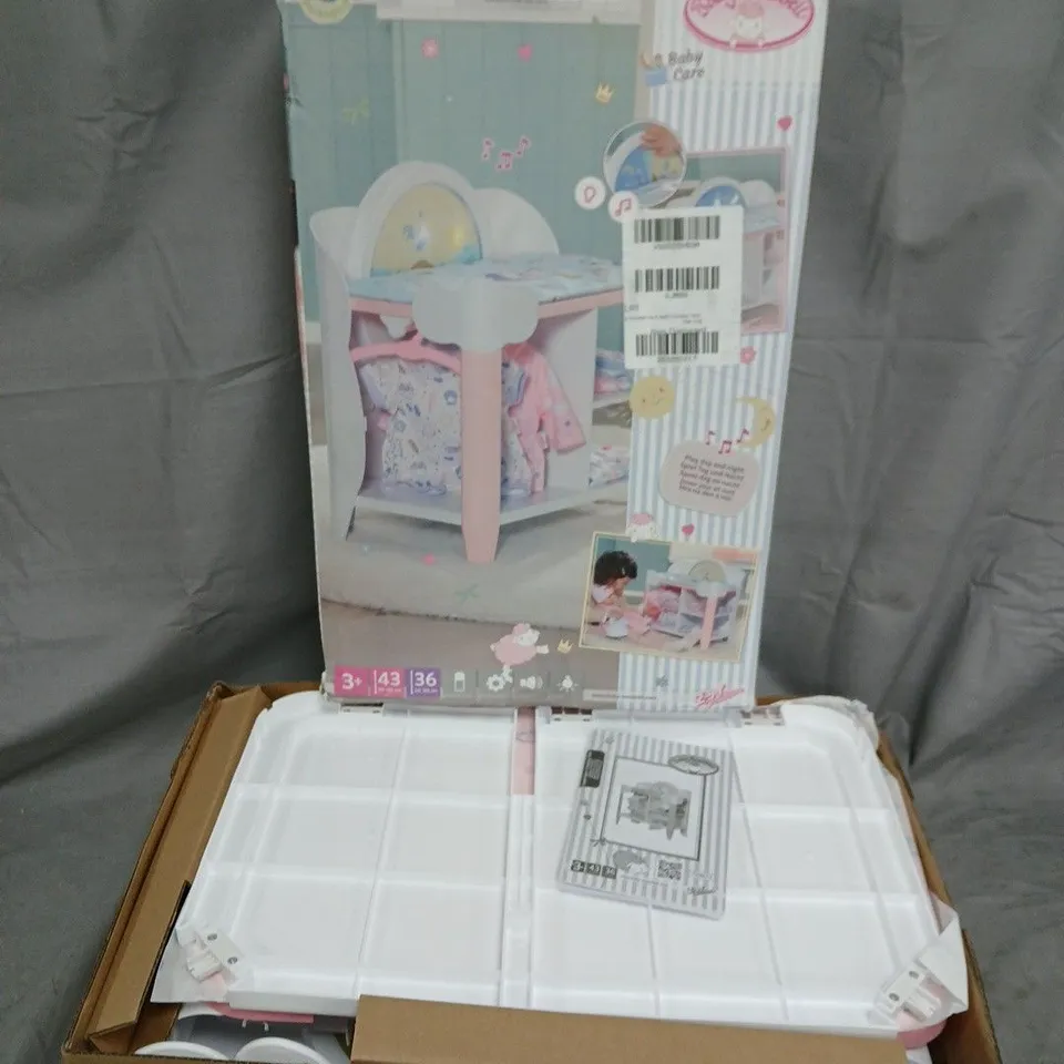 BABY ANNABELL DAY & NIGHT CHANGING TABLE – BOXED