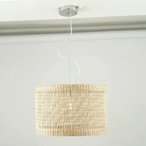 BOXED MALIA 27CM H X 42CM W BAMBOO/RATTAN SHADE (1 BOX)