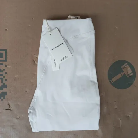 MARS THE LABEL LEGGINGS IN CREAM SIZE UK 6