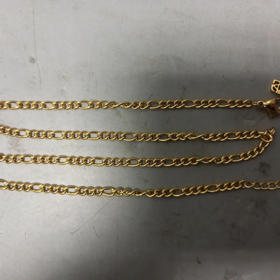BOXED ABBOTT LYON CHAIN NECKLACE IN GOLD