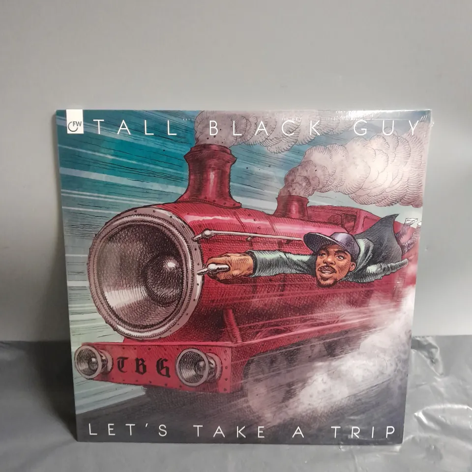 SEALED TALL BLACK GUY LET'S TAKE A TRIP VINYL 