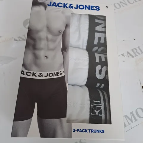 JACK & JONES 3 PACK TRUNKS SIZE S 