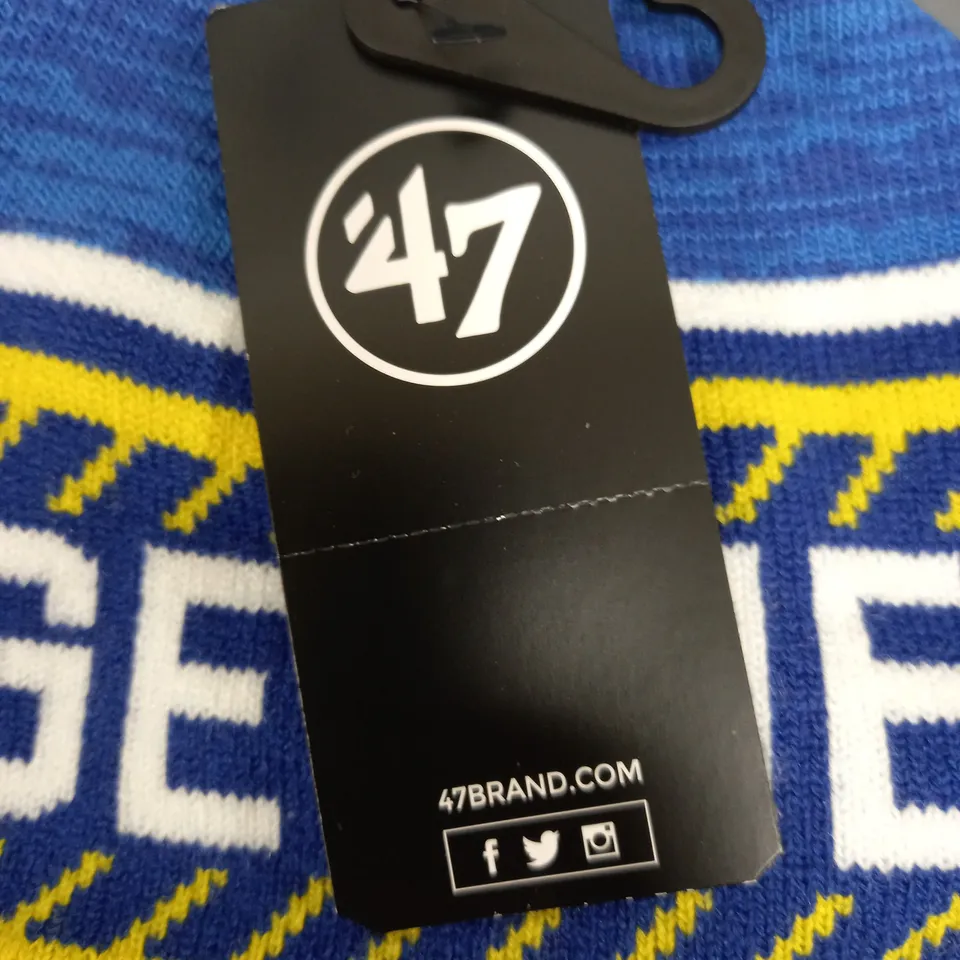 47BRAND LEEDS FOOTBALL CLUB HAT 