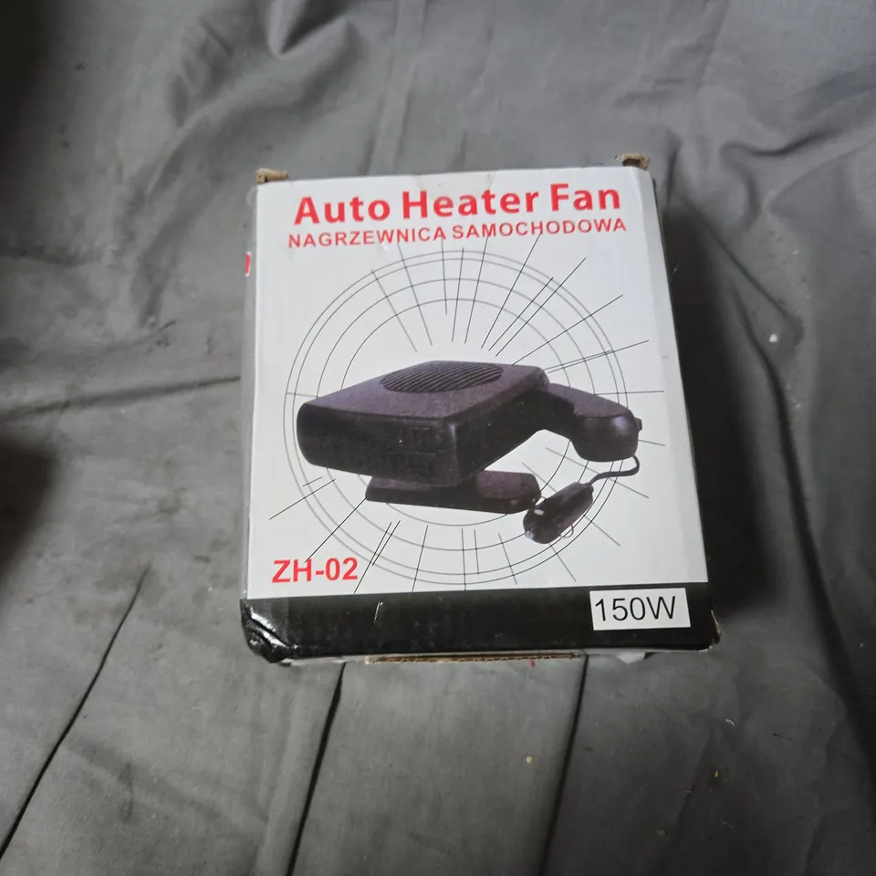APPROXIMATELY 10 ASSORTED AUTOMOTIVE ITEMS AUTO HEATER FAN , CAR IMAGE SYSTEM AND ULTRA LIGHT