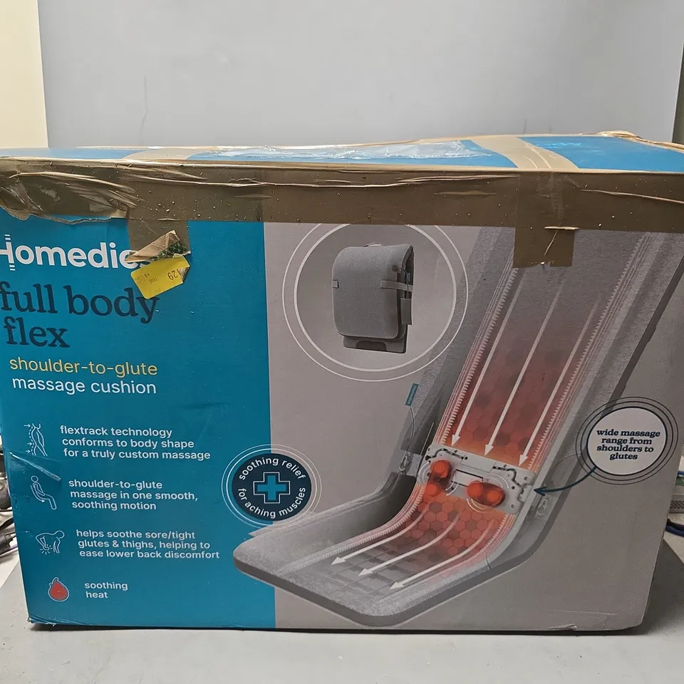 BOXED HOMEDICS FULL BODY FLEX MASSAGER - GREY