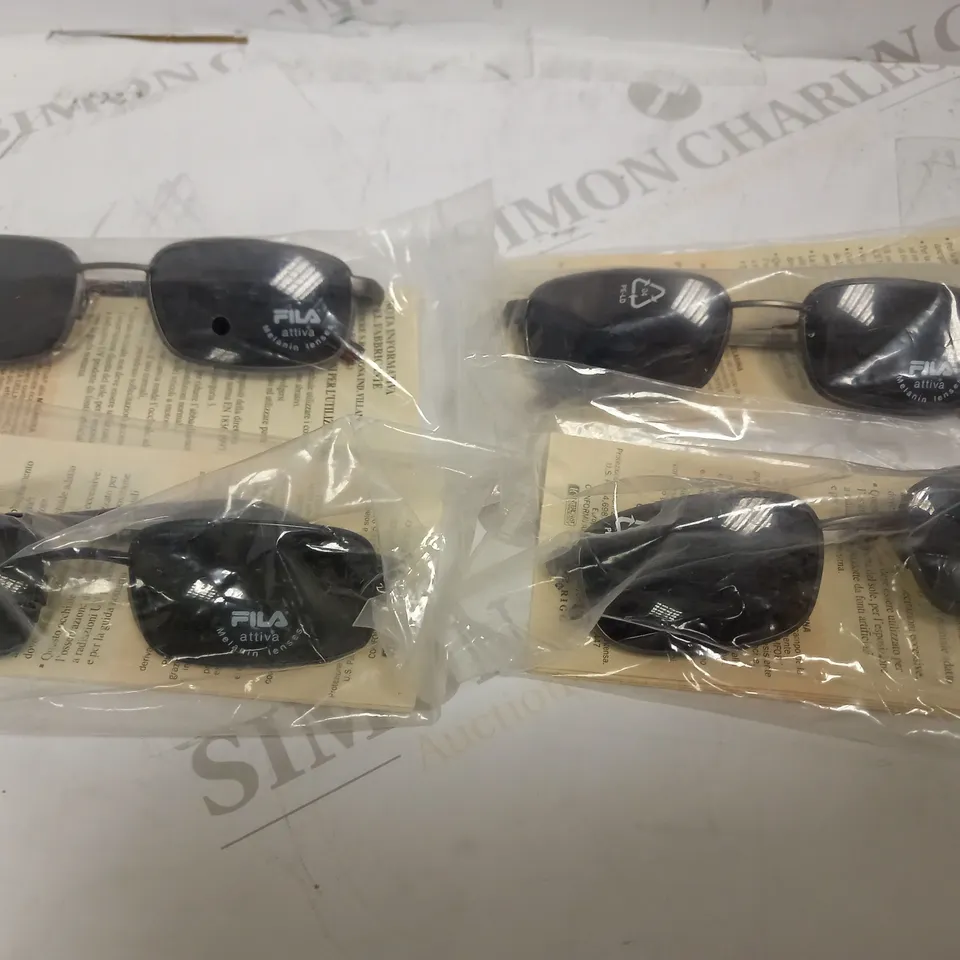 LOT OF 4 FILA ATTIVA SUNGLASSES