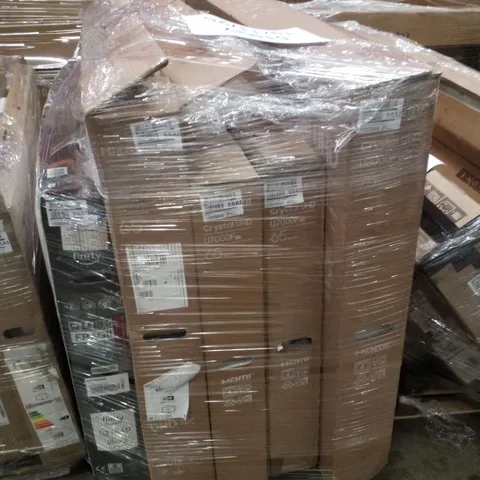 PALLET CONTAINING 5 ASSORTED DAMAGED TVS
