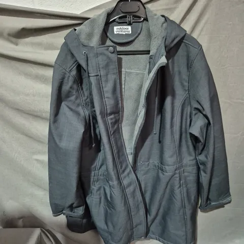 OUTDOOR VENTURES HOODED JACKET β DARK GREY SIZE UNSPECIFIED