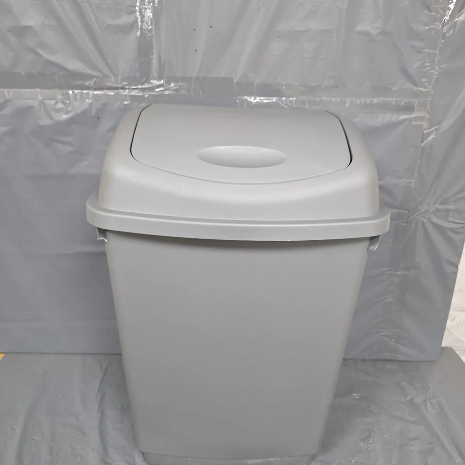 PLASTIC GREY BIN - 50L