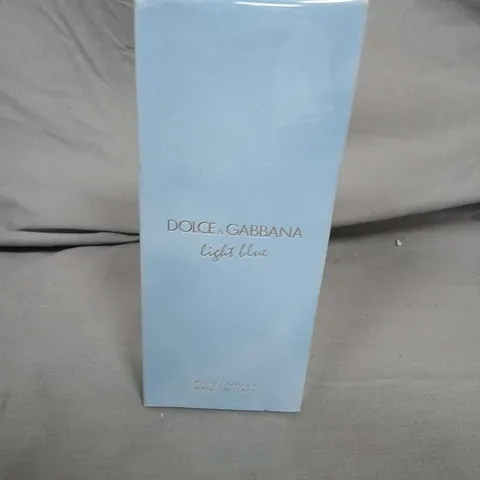 BOXED AND SEALED DOLCE AND GABBANA LIGHT BLUE EAU DE TOILETTE 100ML