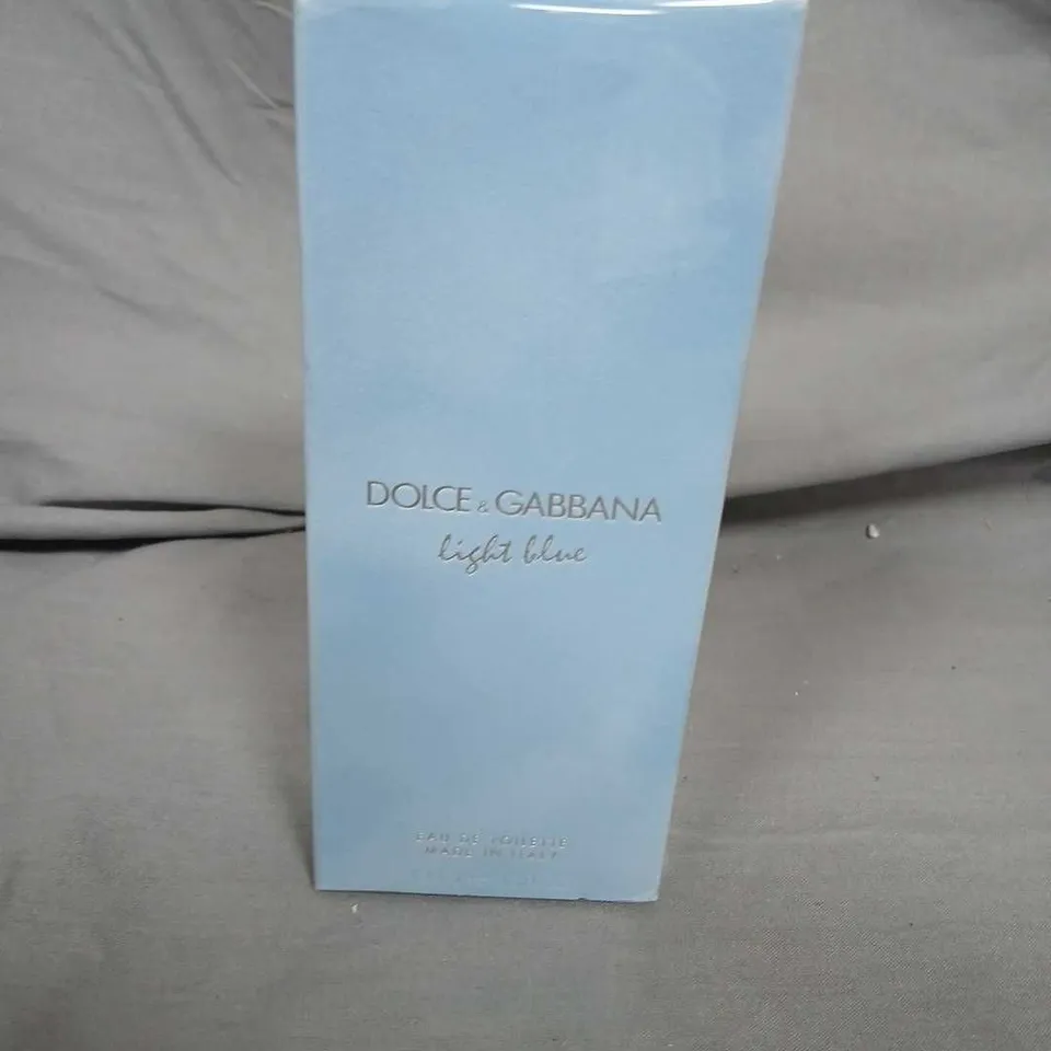 BOXED AND SEALED DOLCE AND GABBANA LIGHT BLUE EAU DE TOILETTE 100ML