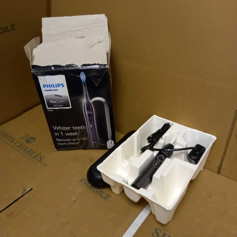 PHILIPS SONICARE FLEXCARE ELECTRIC TOOTHBRUSH, BLACK