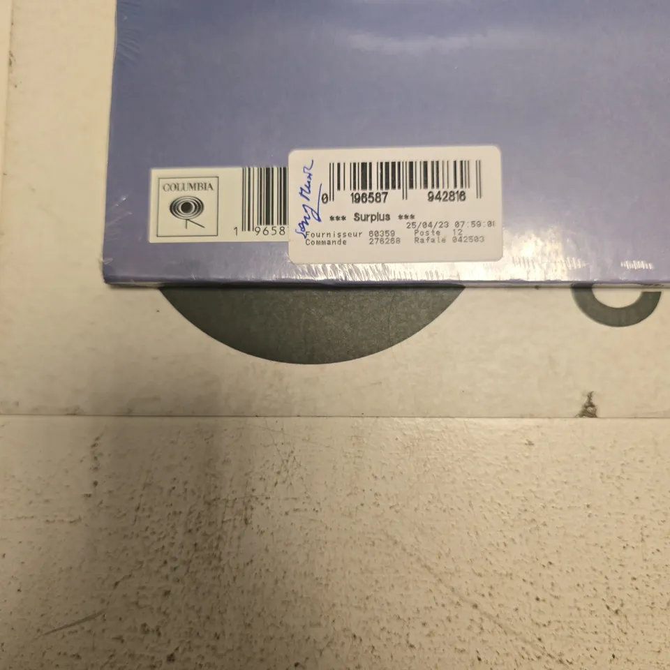 COLUMBIA RECORDS MUSIC ALBUM –MILEY CYRUS ENDLESS SUMMER VACATION  BLUE-TONED COVER, 12" LP, SHRINK-WRAPPED