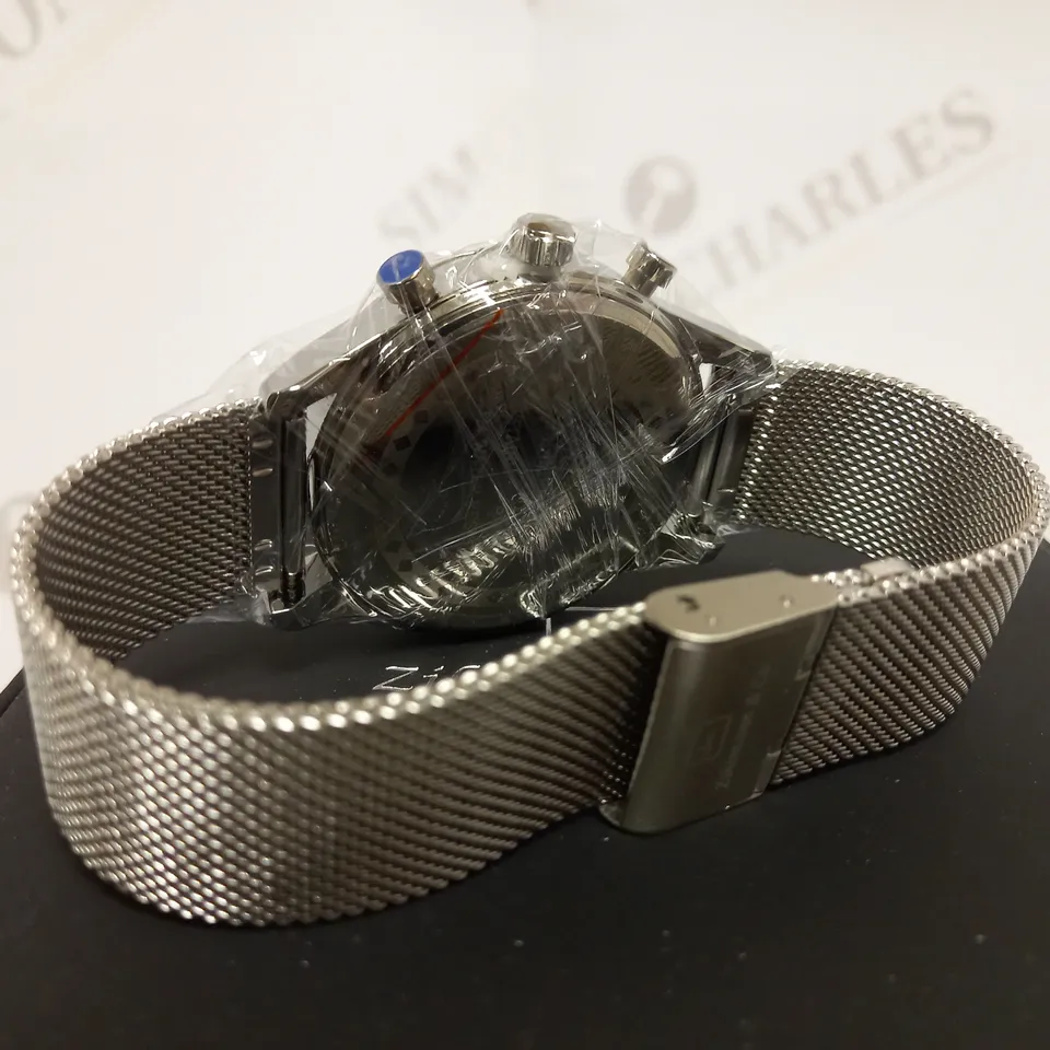 ZIHLMANN & CO CHRONOGRAPH STYLE MESH STRAP WATCH RRP £520