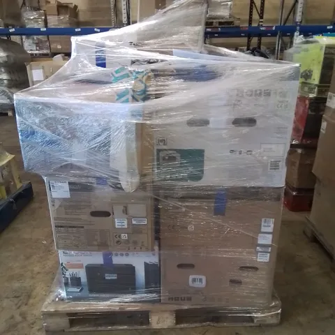 PALLET OF APPROXIMATELY 10 UNPROCESSED RAW RETURN HOUSEHOLD AND ELECTRICAL GOODS TO INCLUDE;