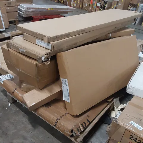 PALLET OF ASSORTED FURNITURE PARTS 