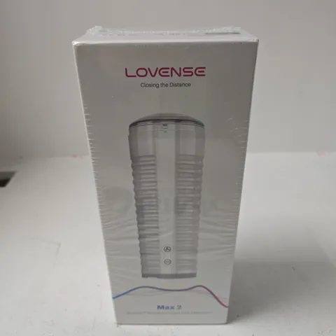 SEALED LOVENSE MAX 2 BLUETOOTH REMOTE-CONTROLLED MALE MASTURBATOR