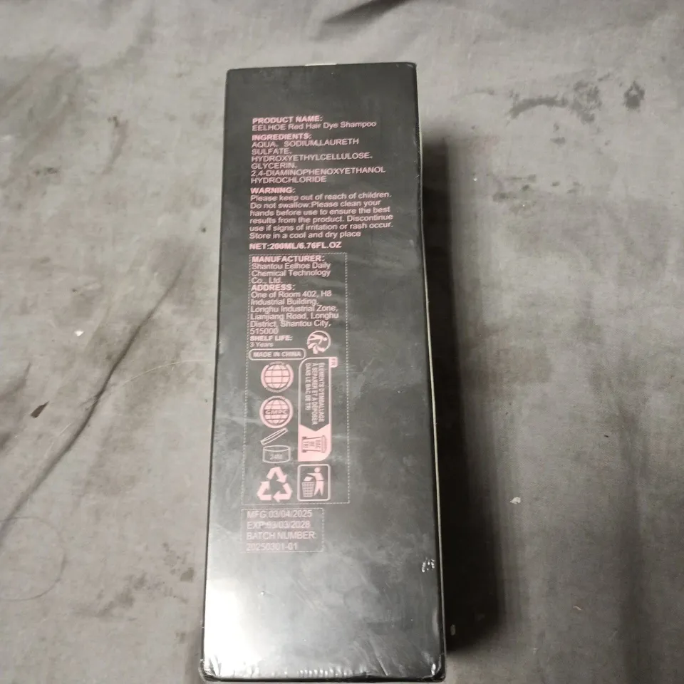 EELHOE RED HAIR DYE SHAMPOO, 200ML