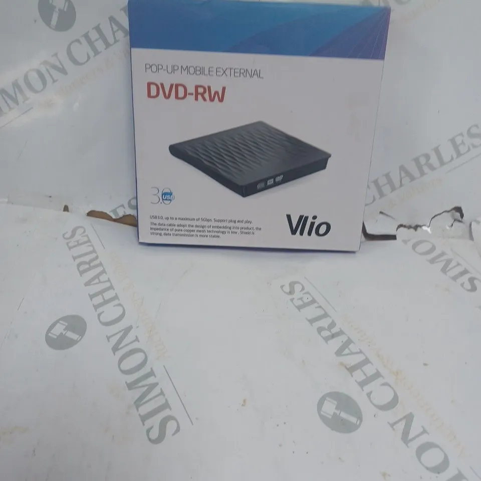 BOXED POP-UP MOBILE EXTERNAL DVD-RW