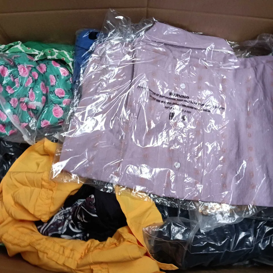 APPROXIMATELY 25 ASSORTED CLOTHING AND FASHION PRODUCTS IN VARIOUS STYLES AND SIZES - COLLECTION ONLY