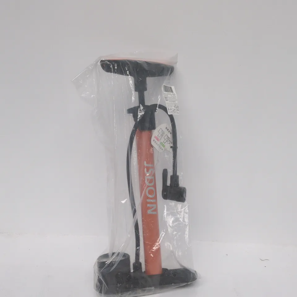 BIKE FLOOR PUMP ORANGE