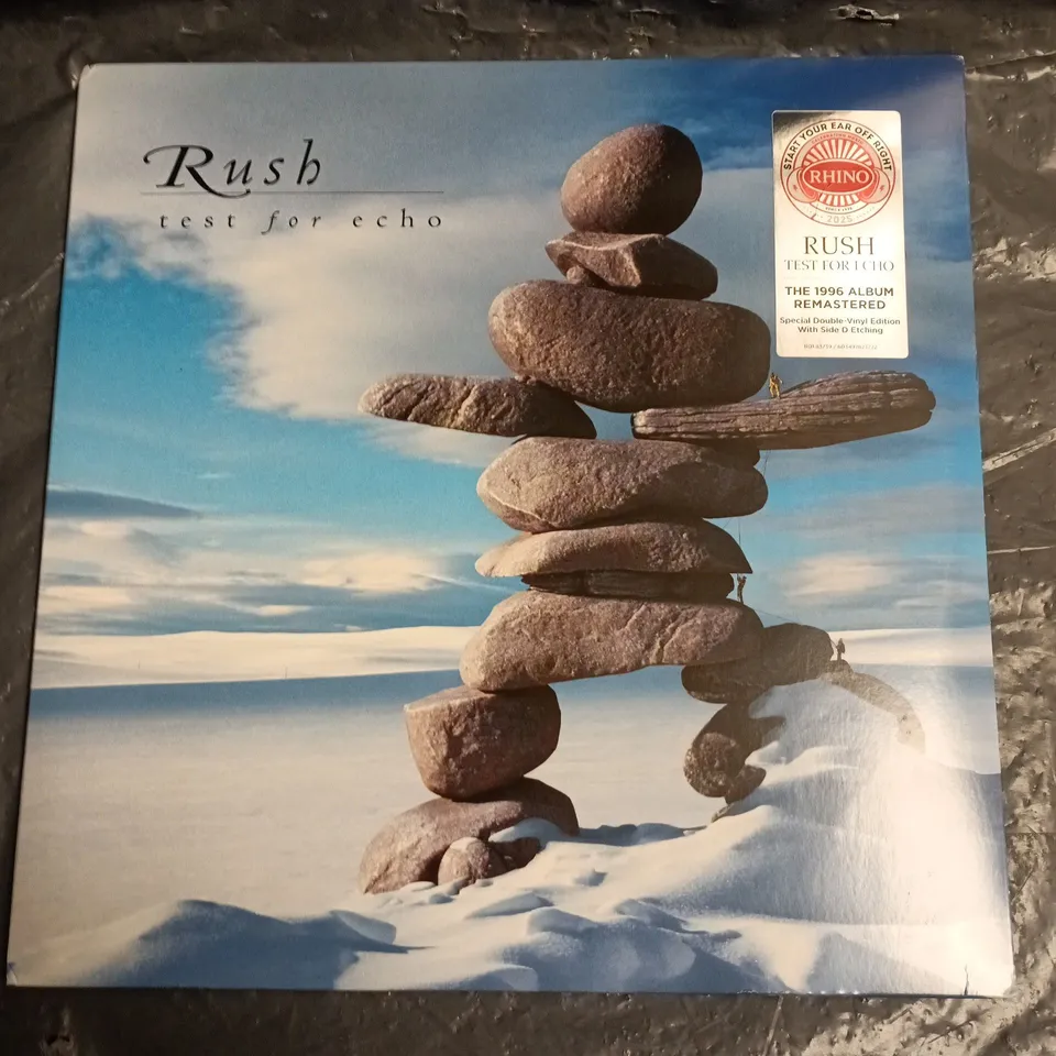 RUSH TEST FOR ECHO VINYL
