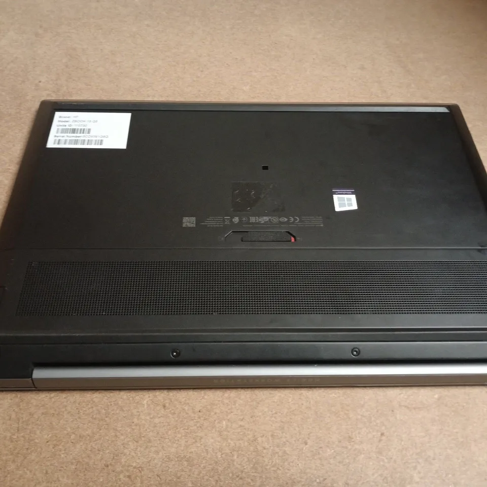 HP ZBOOK 15 G5 LAPTOP